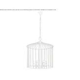 Brass pendant lamp Pavlovsk