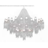 Crystal chandelier Belvi