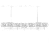 Hanging lamp made of metal and eco-leather Lakatnik