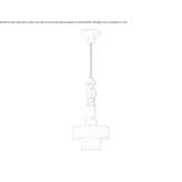 Ceramiczna lampa wisząca Panania