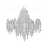 Crystal chandelier Belvi