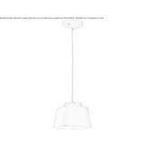 Ceramiczna lampa wisząca Barracas