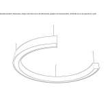 Dimmable aluminum pendant lamp Ticul