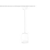 Ceramiczna lampa wisząca Tuikwerd
