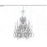 Steel LED hanging lamp Gadinti