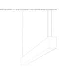 Aluminum LED hanging lamp Whitford