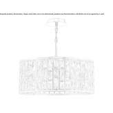 Crystal pendant lamp Perugia