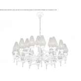 Metal and crystal chandelier Cacilhas