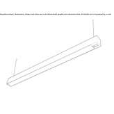 Aluminiowa lampa wisząca Ticul
