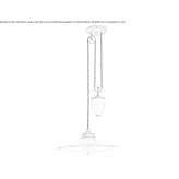 Regulowana ceramiczna lampa wisząca Weinburg