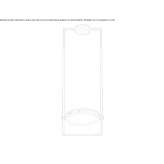 Swivel LED hanging lamp Jalpan