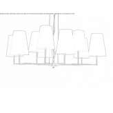 LED chandelier Redencao