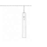 Lampa wisząca LED wykonana ręcznie Crosne