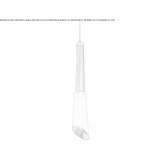 Mosiężna lampa wisząca Bryant