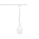 Ceramiczna lampa wisząca Salcia