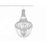 Murano glass hanging lamp Milove