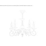Metal chandelier Bigadic