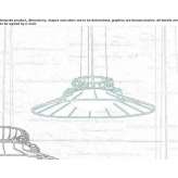 Lampa wisząca ze szkła Murano Bexley