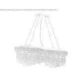 Crystal pendant lamp Kocevje