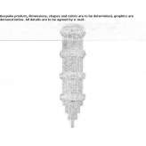 Murano glass hanging lamp Sicuani