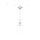 Brass pendant lamp Bazet
