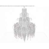 Crystal chandelier Belvi