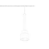 Brass pendant lamp Bryant