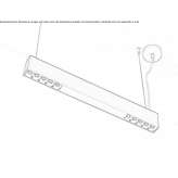 LED hanging lamp made of powder-coated aluminum Holeby