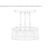 Ręcznie robiona mosiężna lampa wisząca Tripi