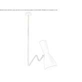 Swivel brass pendant lamp Ludza