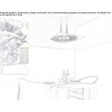 Aluminum LED hanging lamp Ludvika