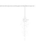 Lampa wisząca LED ze szkła Farliug