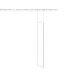 Aluminum LED hanging lamp Castau