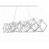 Metalowa lampa wisząca LED Skawina