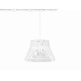 LED hanging lamp handmade from string Caceres