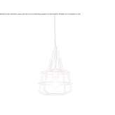 Metal hanging lamp Cisna