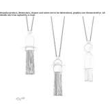 Lampa wisząca z metalu, malowana diodami LED Cosio
