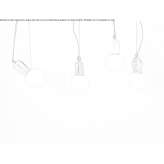 Szklana lampa wisząca Cossogno