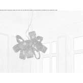 Glass chandelier Aceituna