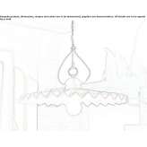 Ceramic hanging lamp Elverta