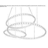 Metal LED hanging lamp Vazzola