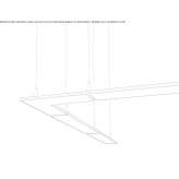 LED hanging lamp Roascio