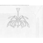 Glass chandelier Manziana