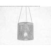 LED hanging lamp on a string Bezares