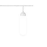Szklana lampa wisząca Trivento