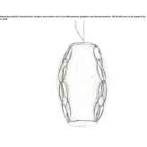 Murano glass hanging lamp Asuncion