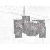 Crystal pendant lamp Zujar