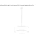 Cotton hanging lamp Lambourn