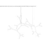 Aluminum LED hanging lamp Norena