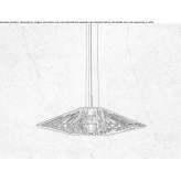 Lampa wisząca LED na sznurku Premeno
